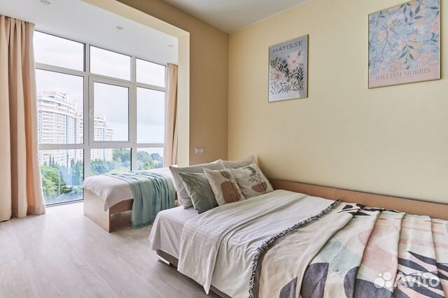 

Квартира-студия, 34 м², 2 кровати