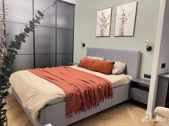 

1-к. квартира, 37 м², 2 кровати