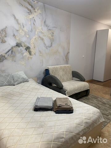 

Квартира-студия, 28 м², 2 кровати