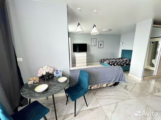 

Квартира-студия, 36 м², 2 кровати
