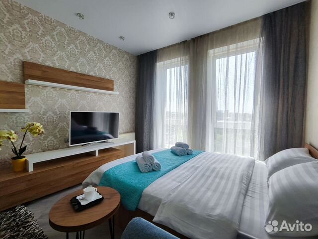 

1-к. квартира, 45 м², 2 кровати