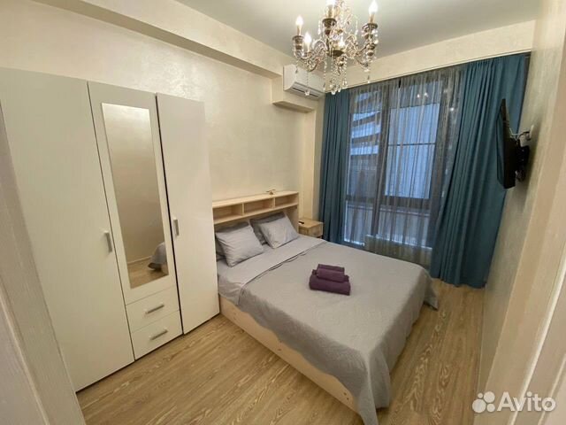 

1-к. квартира, 40 м², 2 кровати