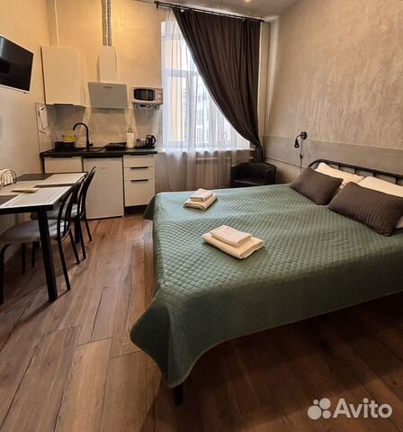 

Квартира-студия, 25 м², 1 кровать