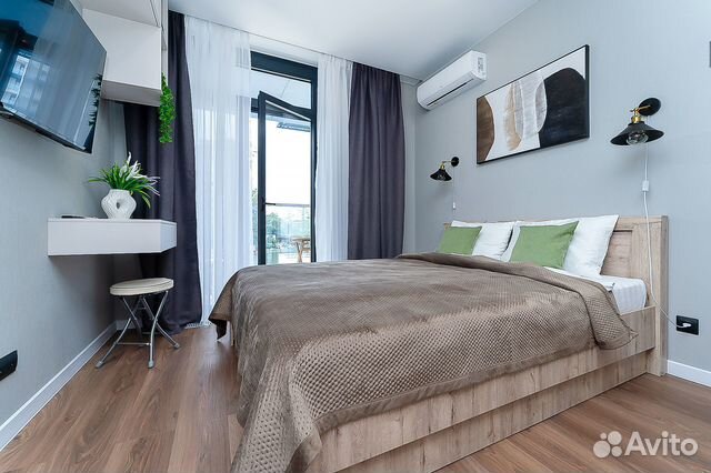 

Квартира-студия, 30 м², 2 кровати