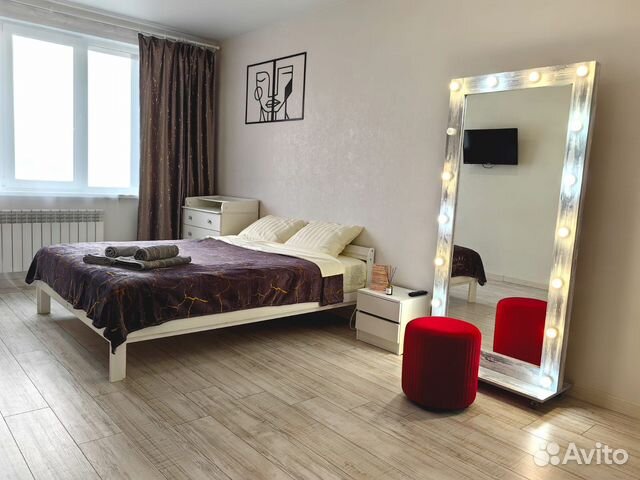 

1-к. квартира, 43 м², 2 кровати