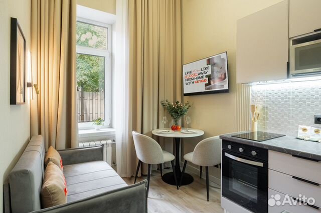 

Квартира-студия, 15,2 м², 1 кровать