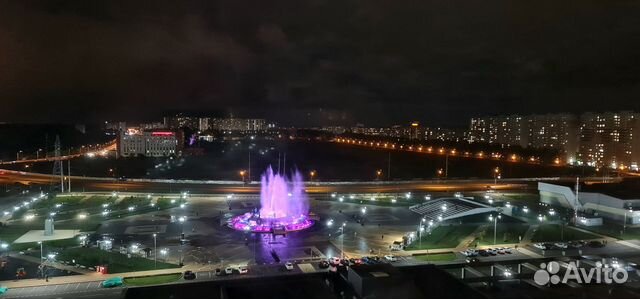 

1-к. квартира, 44 м², 2 кровати