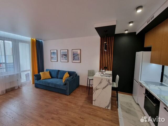 

1-к. квартира, 41,5 м², 2 кровати