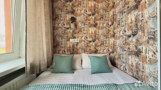 

Квартира-студия, 12 м², 1 кровать