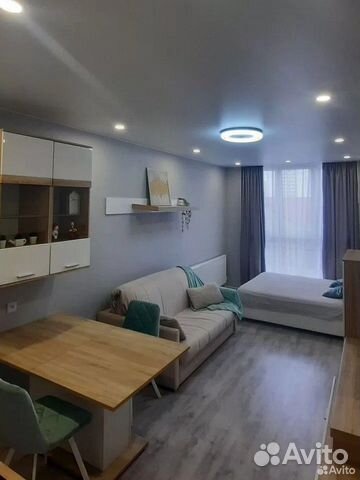 

Квартира-студия, 27 м², 2 кровати