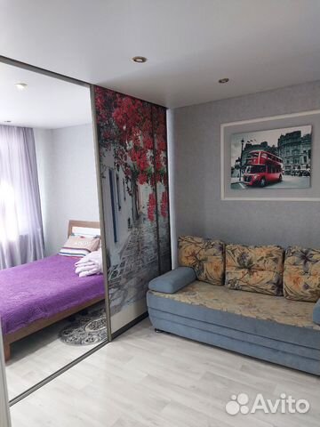 

1-к. квартира, 38 м², 2 кровати
