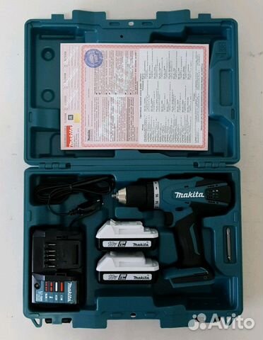 Шуруповерт Makita DF 457 DWE 18V (новый)