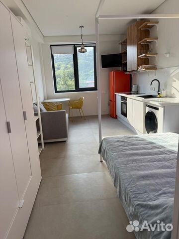 

Квартира-студия, 25 м², 2 кровати