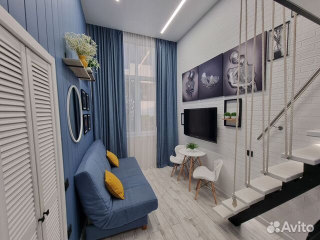 

Квартира-студия, 21 м², 2 кровати