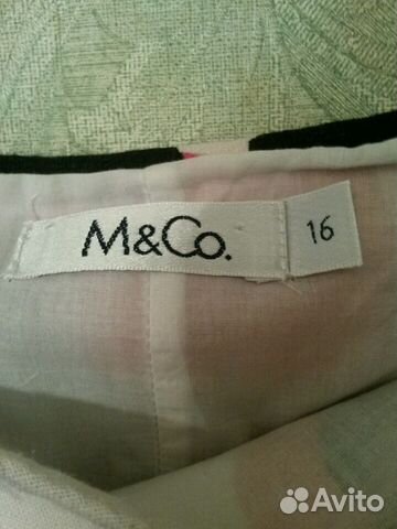 Юбка летняя, лен M & CO Юбка летняя, лен M & CO
