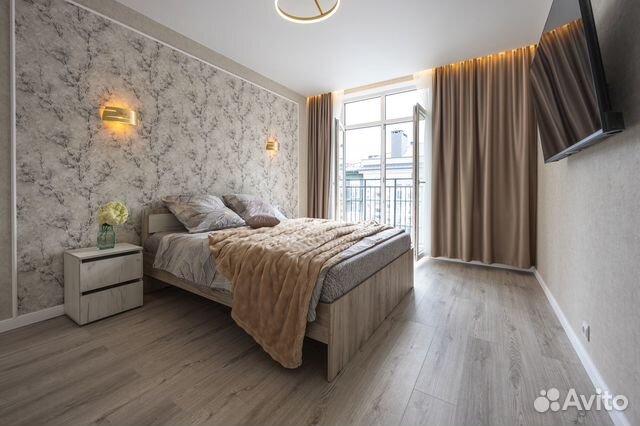 

1-к. квартира, 40 м², 2 кровати