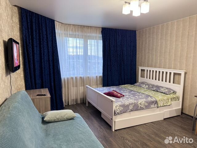 

Квартира-студия, 30 м², 2 кровати
