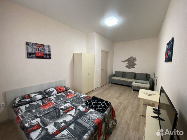 

1-к. квартира, 37 м², 2 кровати