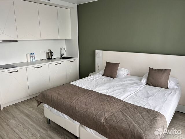 

Квартира-студия, 25 м², 1 кровать