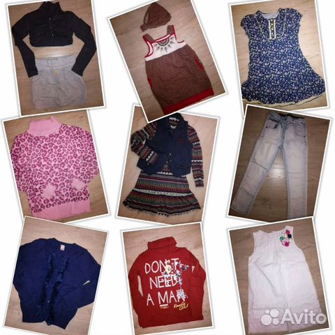 Вещи пакетом для девочки, рост 116 Вещи пакетом для девочки, рост 116