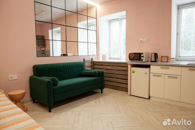 

Квартира-студия, 30 м², 2 кровати