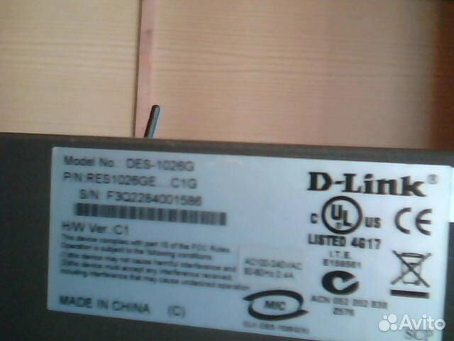 Коммутатор D-Link DES-1026G