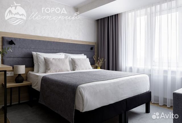 

Квартира-студия в апарт-отеле, 30 м², 2 кровати