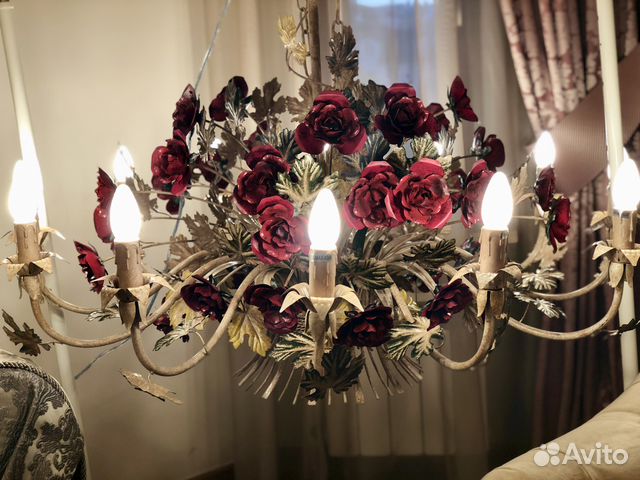 Люстры.Выстав.образцы. International Rose.Италия