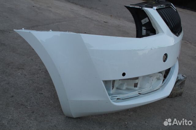 Бампер передний skoda octavia 3 a7 октавия а7