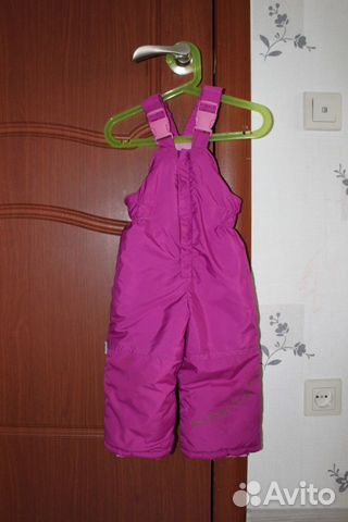 Зимний комплект, комбинезон размер 80-86