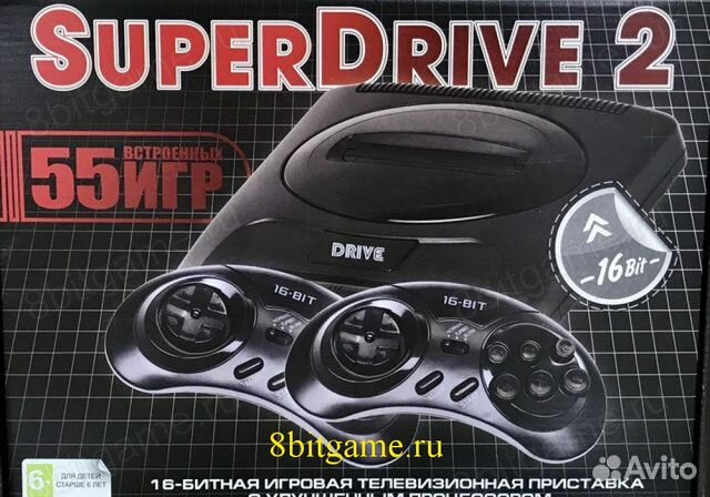 Игровая приставка Sega Super Drive2