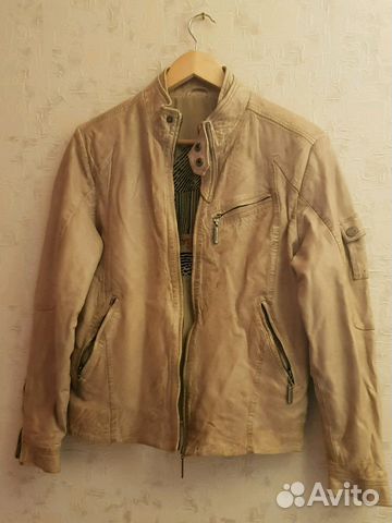 Кожаная куртка мужская Jorg Weber новая, р.50