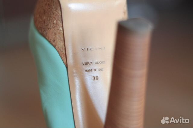 Туфли с открытым носом vichini