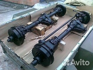 Задний мост на УАЗ военный редукторный 25 зуб