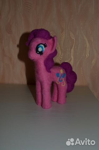 Пинки Пай My Little Pony, валяная, ручная работа