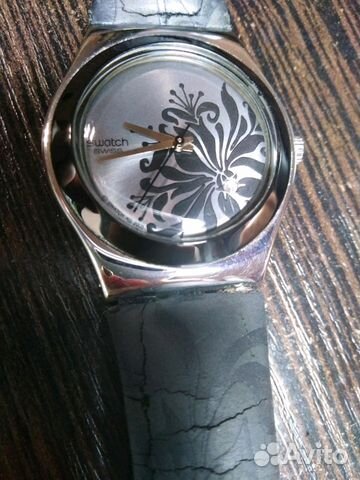 Оригинальные часы swatch black flower (YLS146) Оригинальные часы swatch black flower (YLS146)