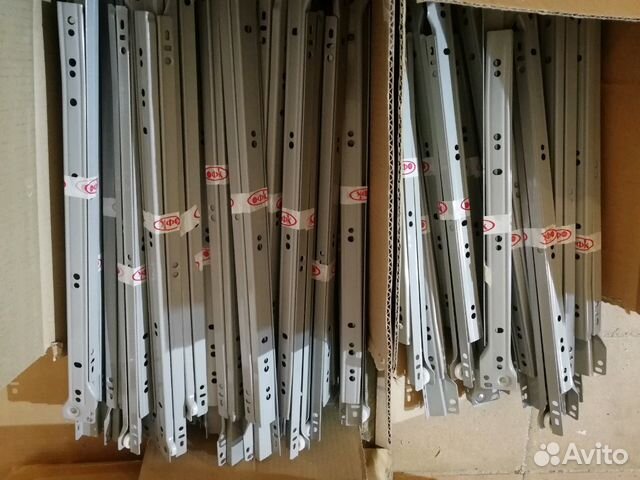 Роликовые направляющие для выдвижных ящиков