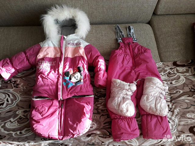 Зимний комплект на девочку