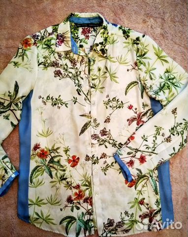 Рубашка Zara basic (оригинал)