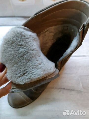 Полусапожки нат.замша Полусапожки нат.замша