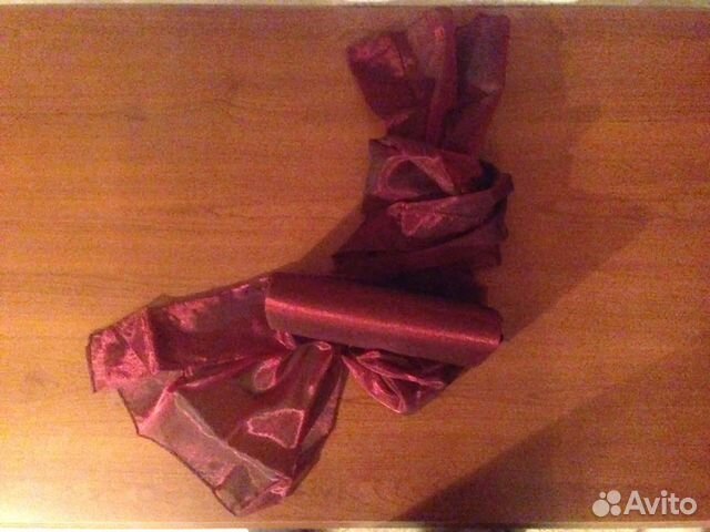 Клатч и шарфик из органзы (новый)