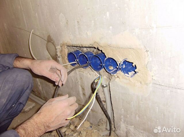 Монтаж скрытой электропроводки в Брянске и области