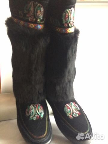 Сапоги-унты зимние De marche