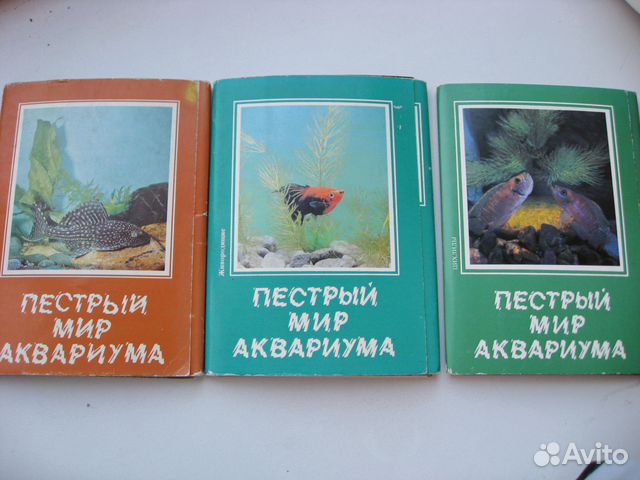 Аквариумистам наборы открыток