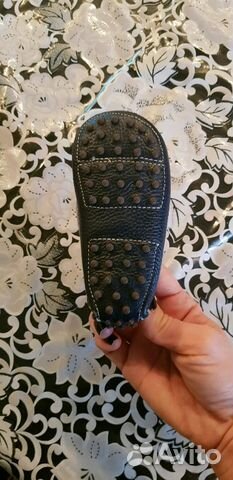 Детские мокасины