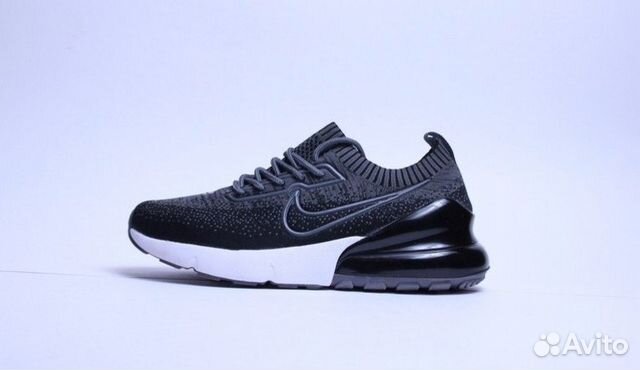 Кроссовки Nike air max 270 flyknit серые Кроссовки Nike air max 270 flyknit серые