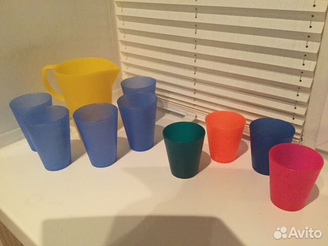 Посуда для детей из IKEA, кувшин и стаканы