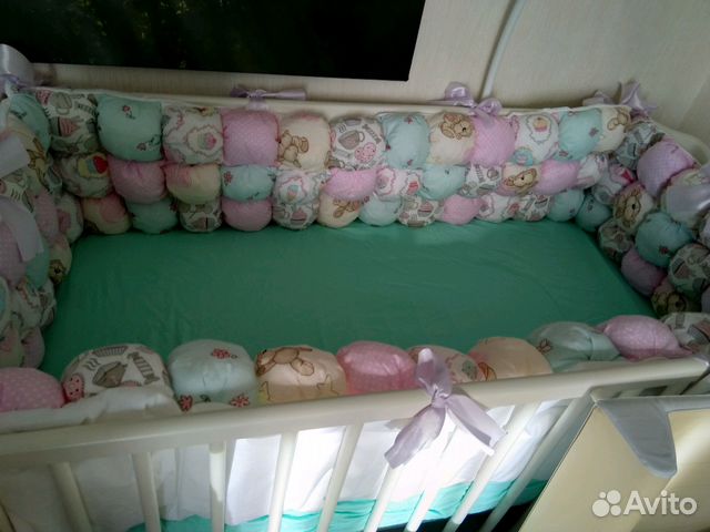 Бортики для кроватки + Кокон+одеяло Бортики для кроватки + Кокон+одеяло