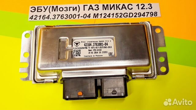 Эбу Мозги на Газ Микас 12.3 42164.3763001-04