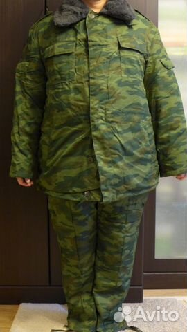 Костюм армейский. Бушлат + штаны (утепленные) 54-3 Костюм армейский. Бушлат + штаны (утепленные) 54-3
